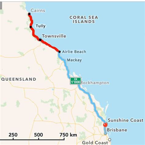 Road Trip Gold Coast To Airlie Beach